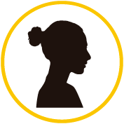 Silueta mujer